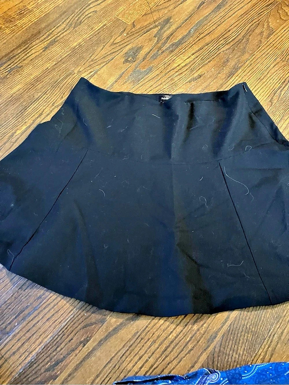 Rafaella Black A-Line Skirt Size 16
